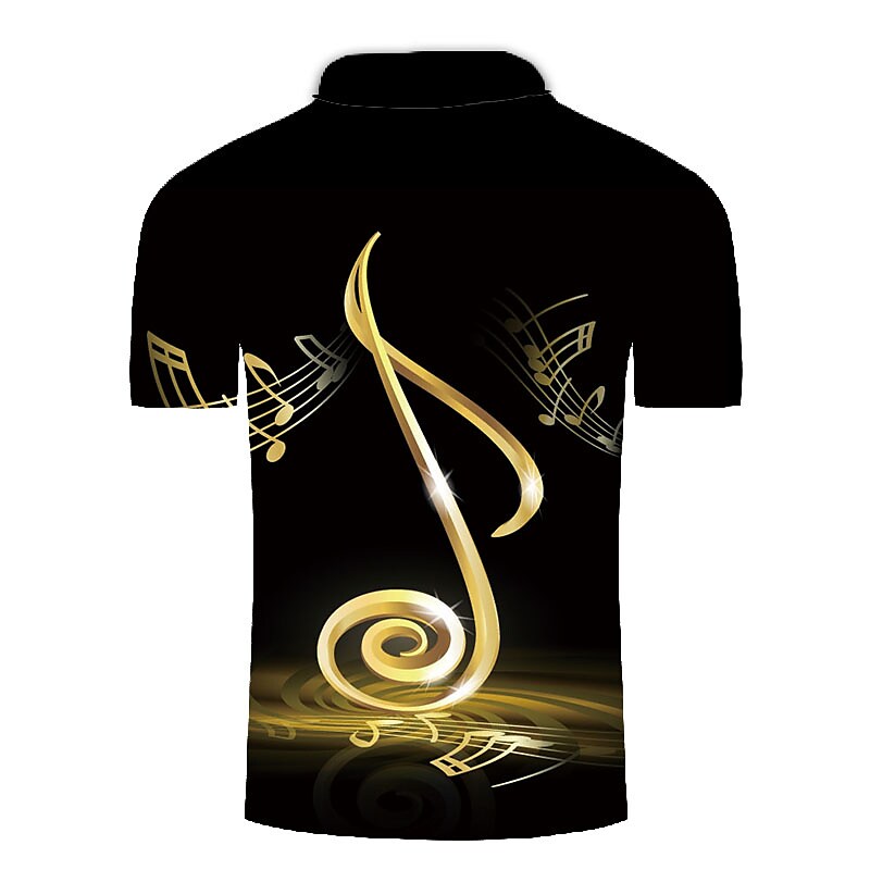 Men's Collar Polo Shirt Golf Shirt Tennis Shirt Symbol Graphic Prints