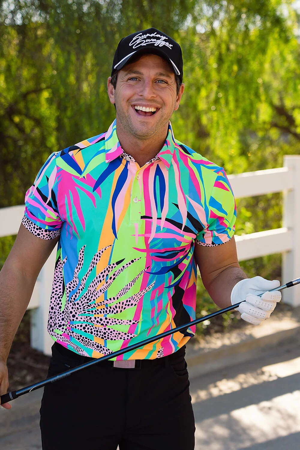 Men's Women's Matching polo Polo Shirt golf apparel Breathable Quick Dry Lightweight Top Printed Summer Golf