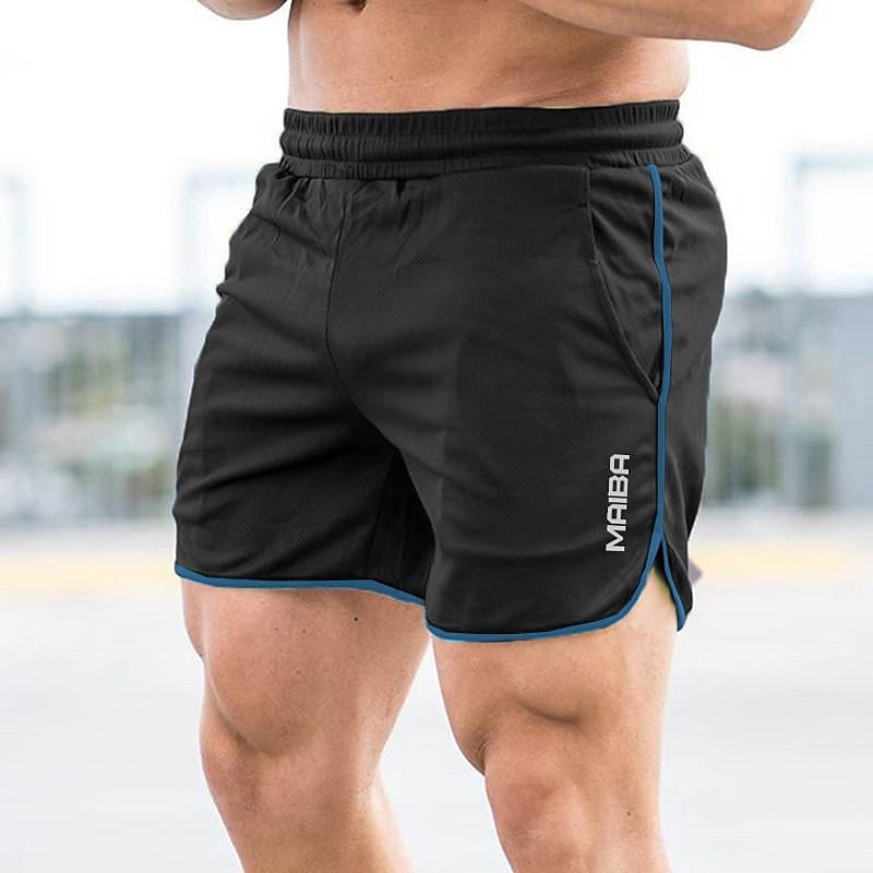 Men's Outdoor Fitness Runing Sport Quick Dry Lightweight Breathable Comfortable Plain Shorts