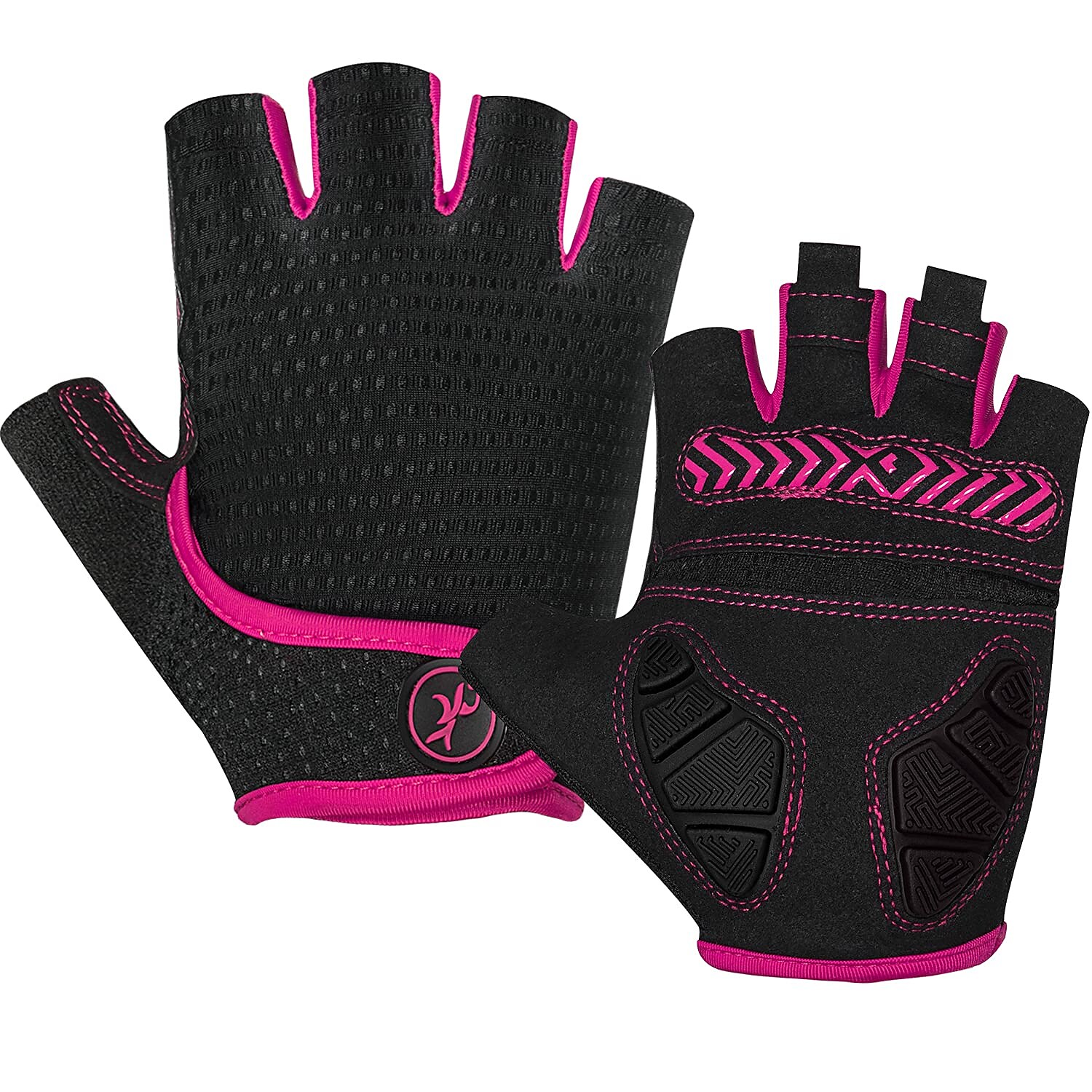 Bike Cycling Mountain Bike Half Finger Anti Slip Breathable Shockproof Sweat wicking Sports Gym Silica Gel Gloves 