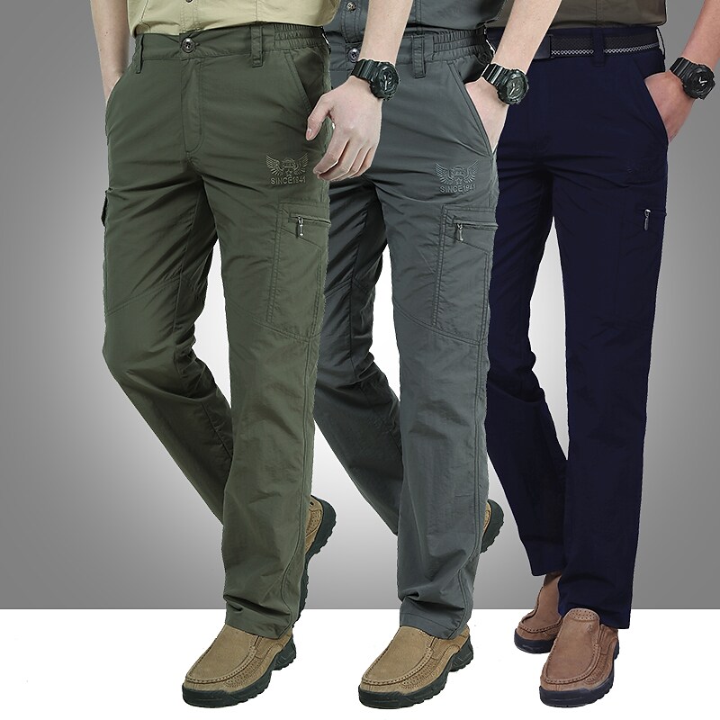 Men's Cargo Pants Hiking Pants Trousers Tactical Pants Military Summer