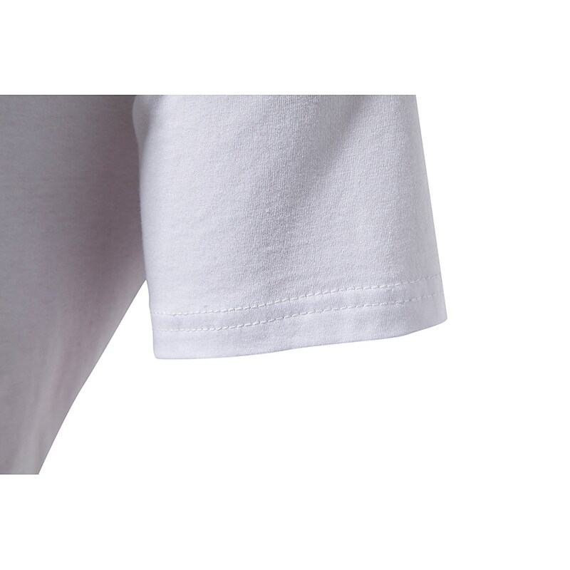 Men's Vacation Outdoor Daily Fashion Casual Comfortable Solid Color Lapel Button Short Sleeve Shirt