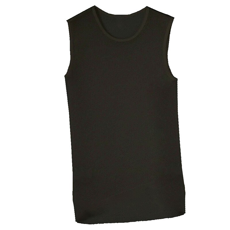 Men's Outdoor Casual Vacation Beach Lightweight Comfortable Quick Dry Breathable Plain Round Neck Sleeveless Vest