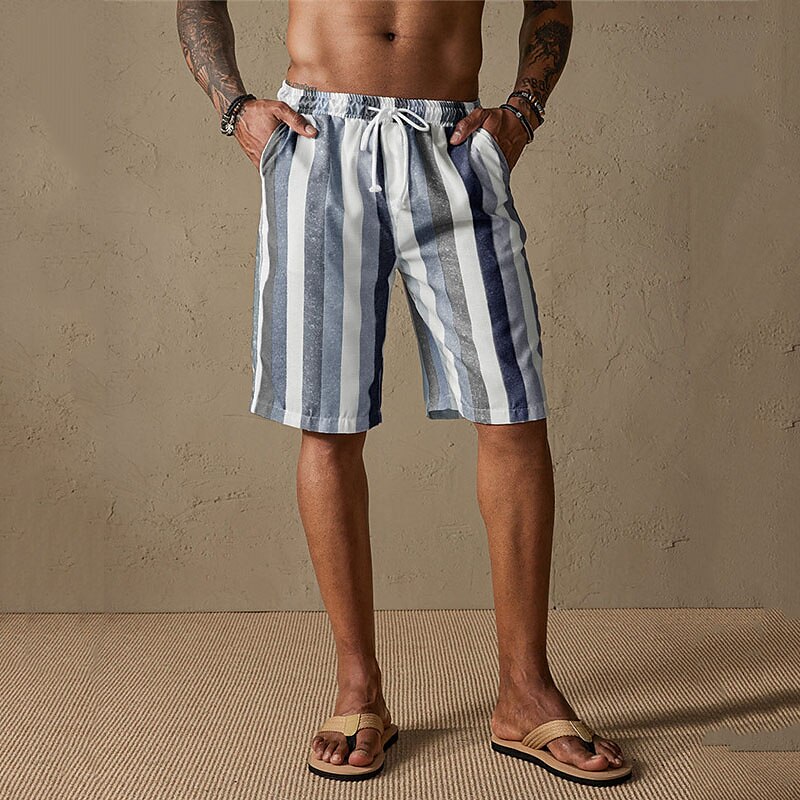 Men's Beach Holiday Street Casual Comfortable Breathable Elastic Soft Shorts