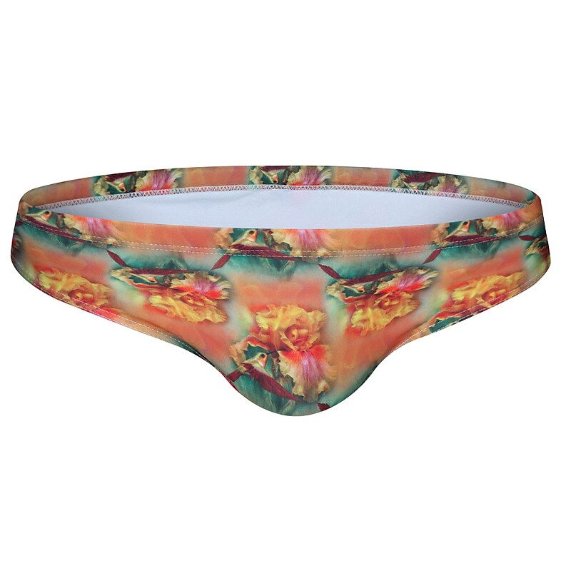 Men's Swimming Beach Fashion Hawaiian Comfortable Drawstring Breathable Lightweight Pattern Print Swimming Trunks Shorts