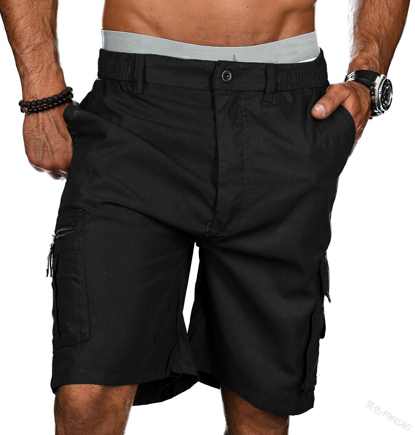 Men's Tactical Hiking Climbing Outdoor Beach Tactical Portable Breathable Lightweight Cargo Shorts
