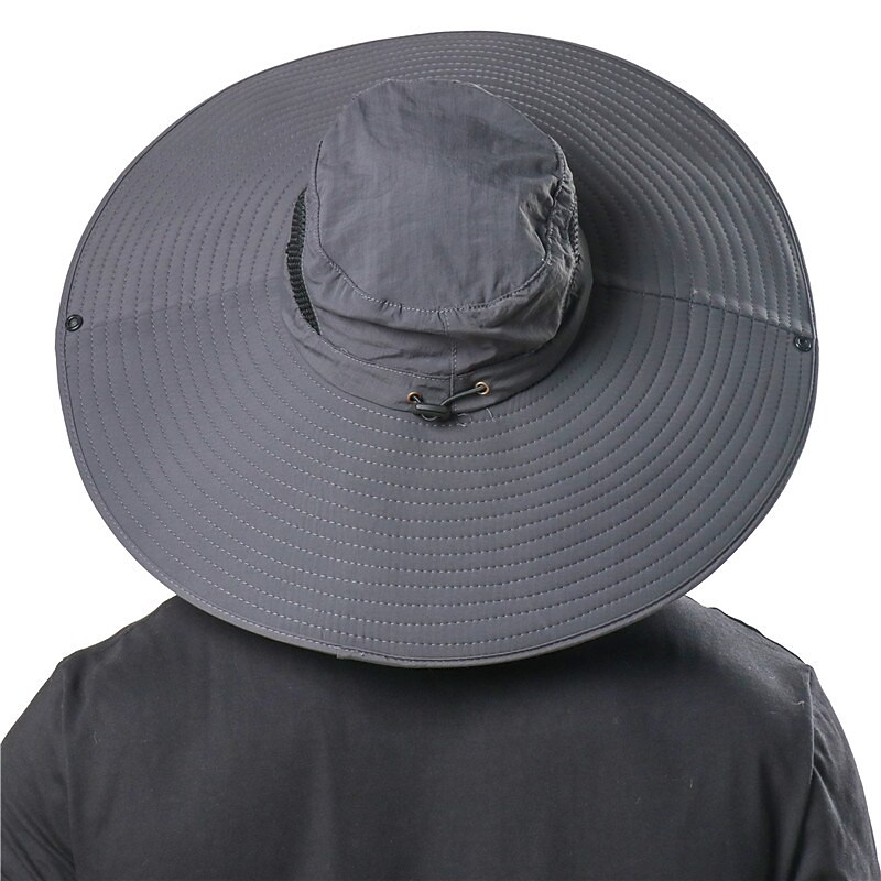 Men's Outdoor Climbing Camping Vacation Hiking Sun protection UV Protection Breathable Lightweight Sunhat