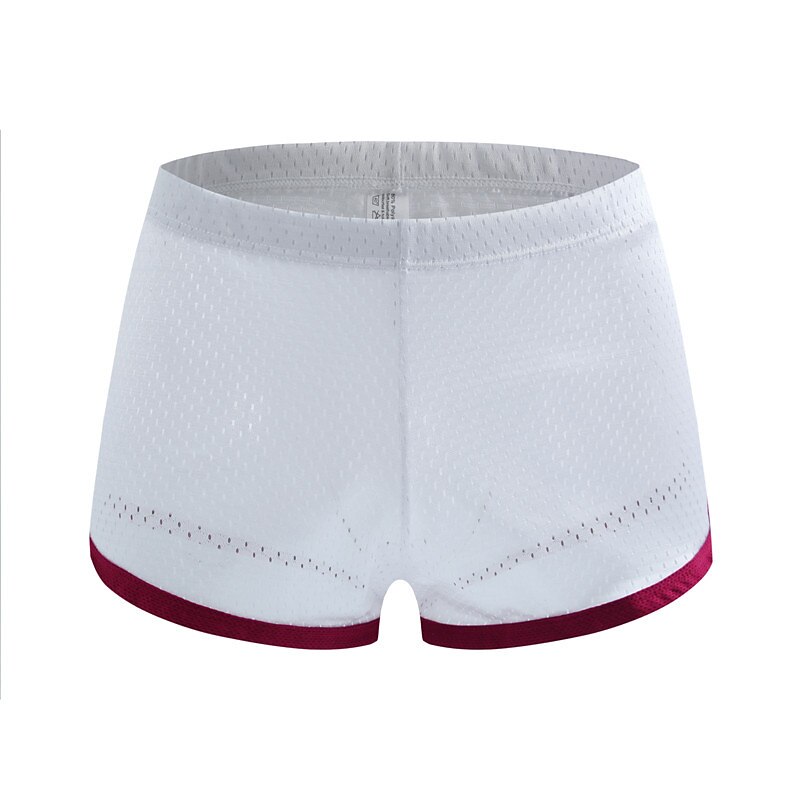 Men's Running Fitness Athletic Sports Mesh Light Quick Dry Drawstring Breathable Sportswear Shorts