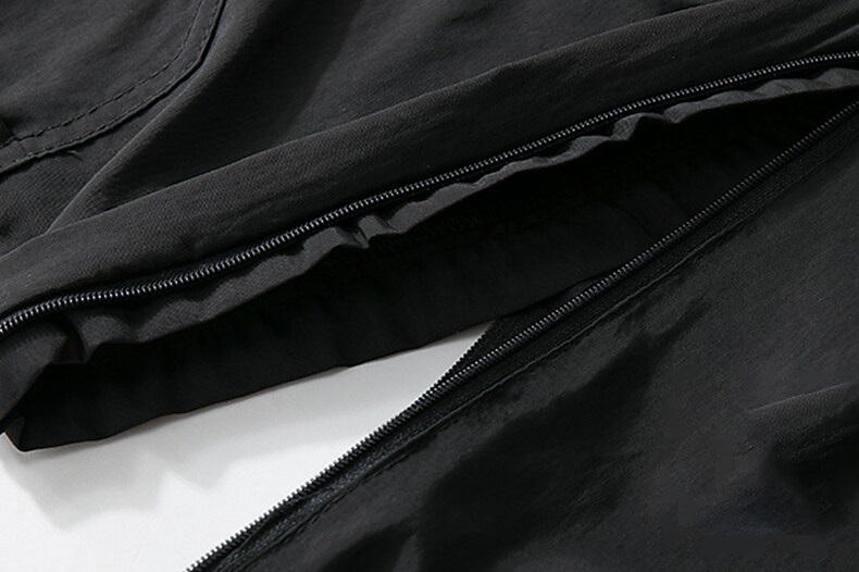 Men's Hiking Outdoor Casual Convertible Waterproof Breathable Quick Dry Sweat-wicking Solid Color Trousers