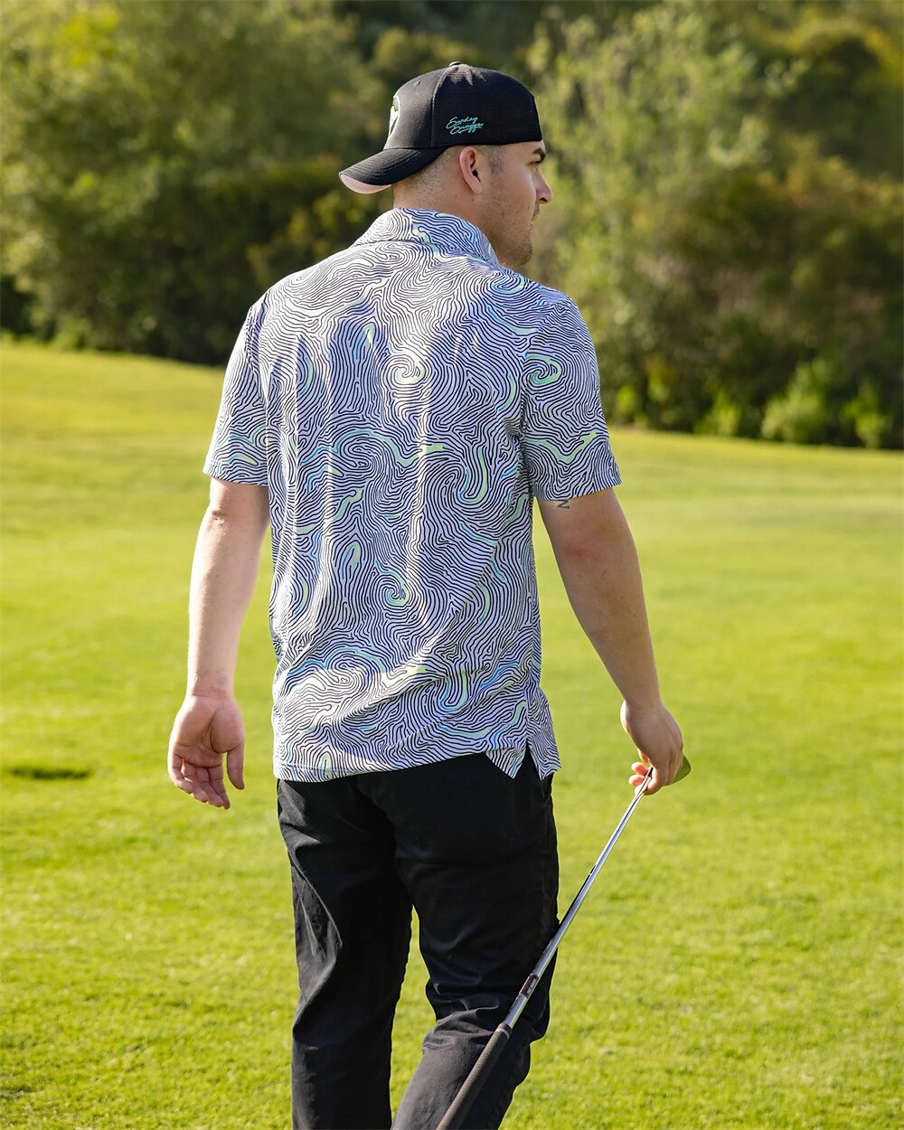 Men's Women's Matching polo Polo Shirt golf apparel Breathable Quick Dry Lightweight Short Sleeve Top Printed Summer Golf