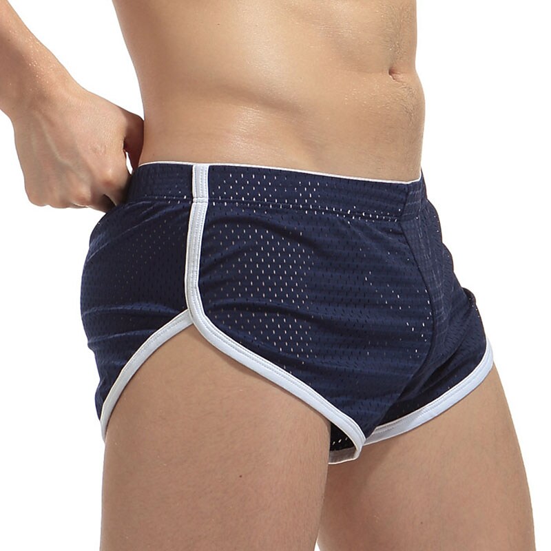 Men's Outdoor Runing Sport Swimming Breathable Mesh Comfortable Light Plain Shorts