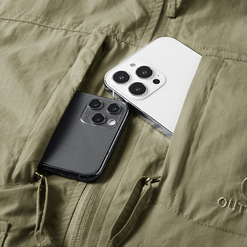 Men's Outdoor Fishing Climbing Casual Breathable Muti-pockets Zipper Light Plain Stand Collar Sleeveless Gilet