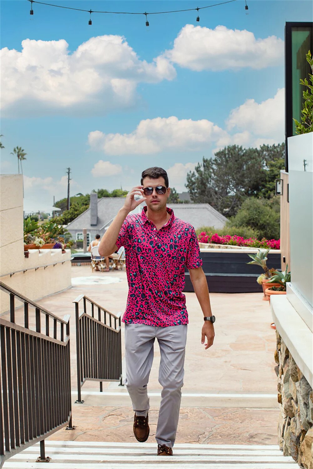 Men's Women's Matching polo Polo Shirt golf apparel Breathable Quick Dry Lightweight Top Spot Summer Golf