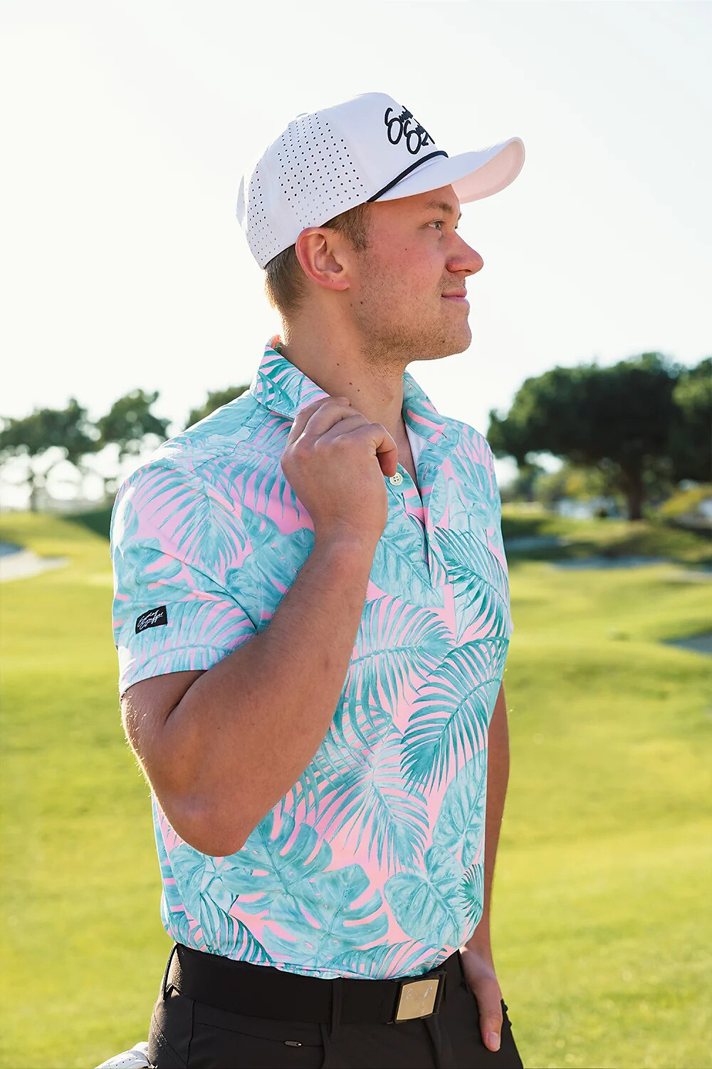 Men's Women's Matching polo Polo Shirt golf apparel Breathable Quick Dry Lightweight Top Printed Summer Golf