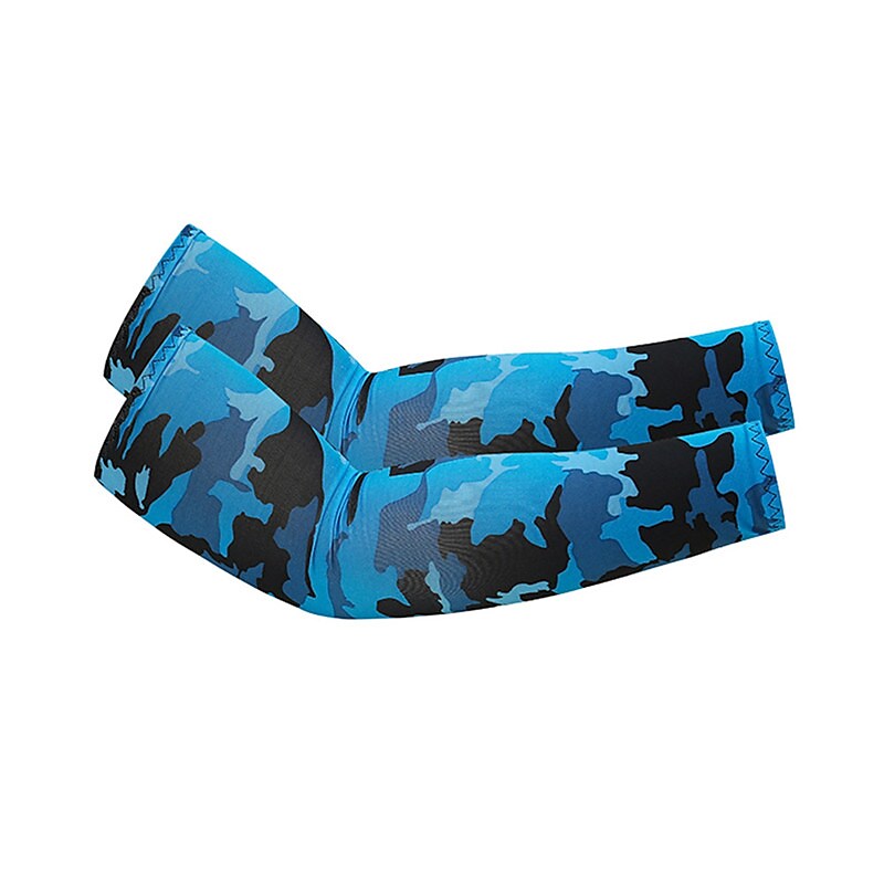 Unisex Outdoor Hiking Casual Runing Cycling Fishing Wear Resistant Quick Dry Breathable Lightweight Stretch UV Protection Sun-protection Camo Oversleeve