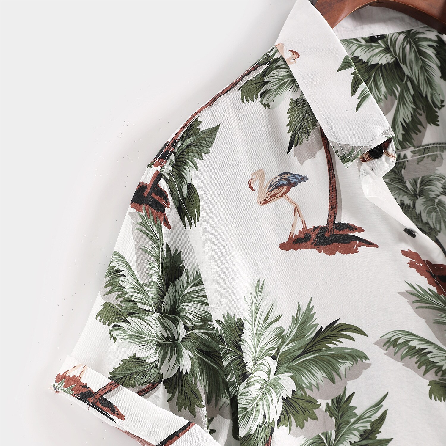 Men's Hawaiian Shirt Graphic Coconut Tree Collar Outdoor Street Short
