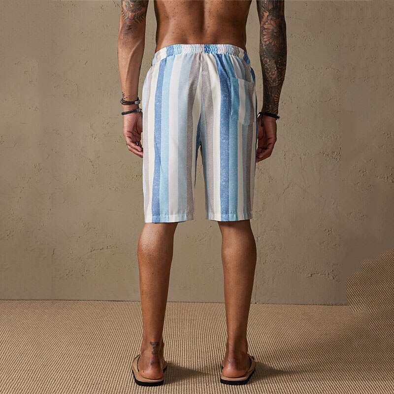 Men's Beach Holiday Street Casual Comfortable Breathable Elastic Soft Shorts