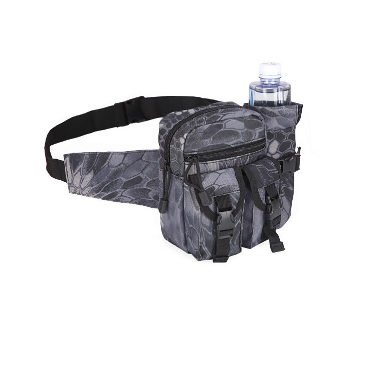 Waist pack Outdoor Camping Hunting Military Climbing Hiking Wear Resistant Muti-pockets Zippered Multifunctional Camo Fanny Pack