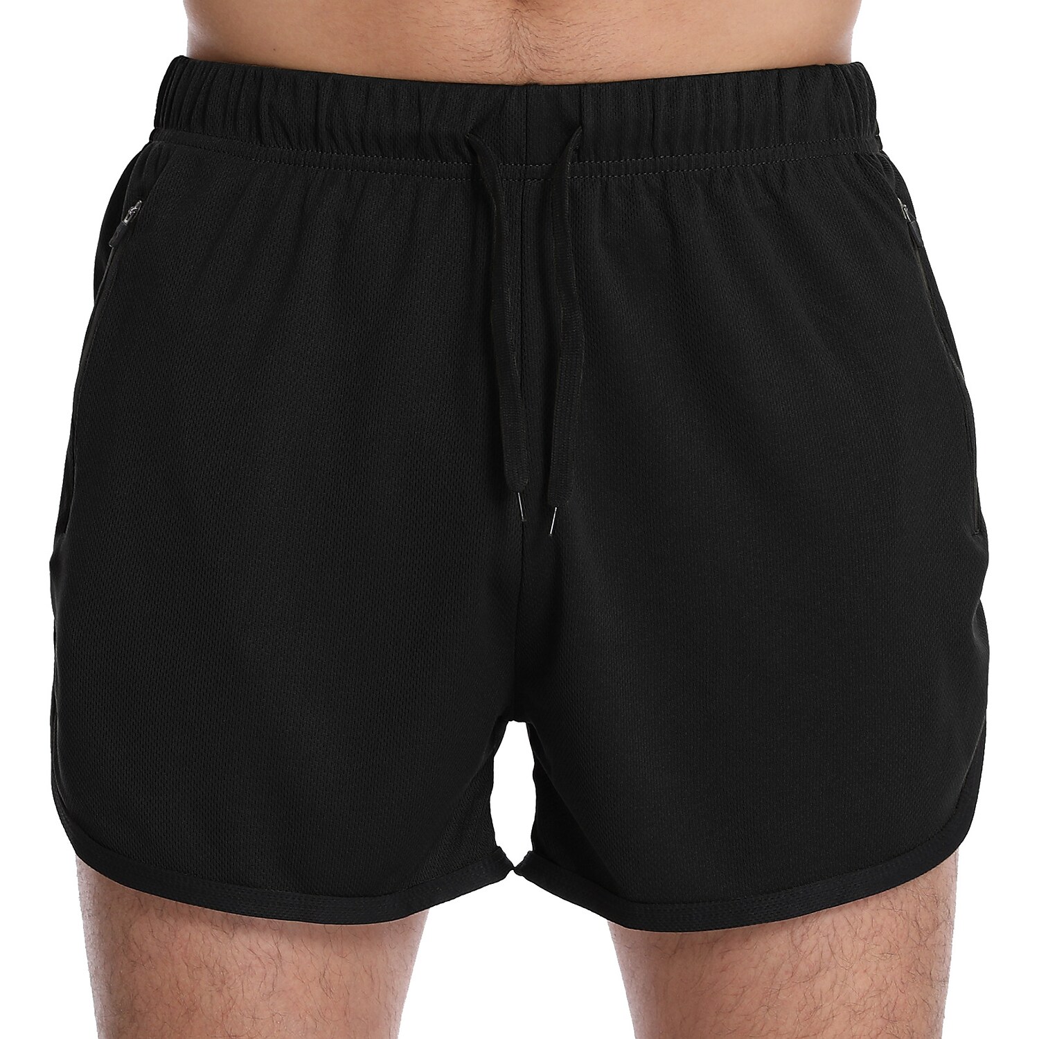Men's Swimming Beach Casual Fashion Drawstring Comfortable Breathable Pockets Plain Swimming Trunks Shorts