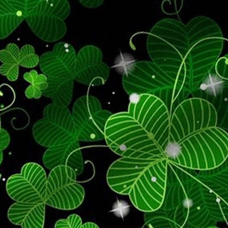 Men's Shirt Cat Graphic Prints Clover Turndown Outdoor Street Short Sl