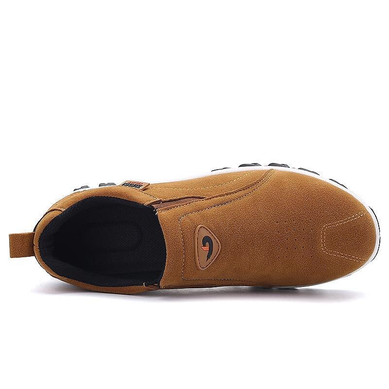 Men's Sneakers Hiking Shoes Shock Absorption Breathable Wearable Lightweight Hiking Outdoor Rubber Summer Spring
