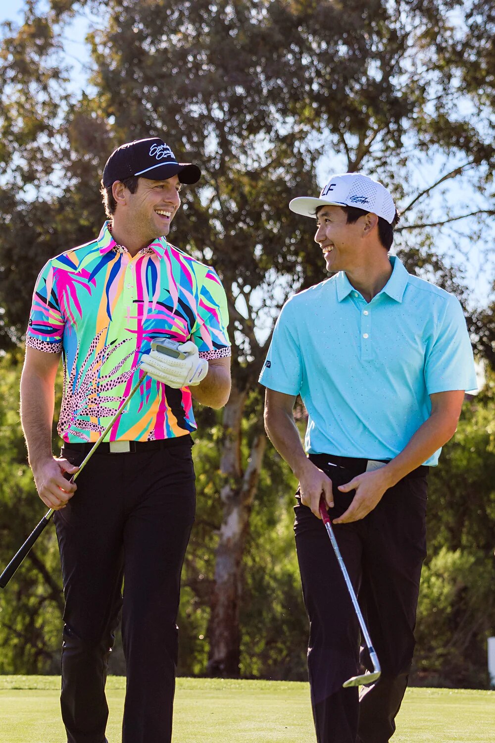 Men's Women's Matching polo Polo Shirt golf apparel Breathable Quick Dry Lightweight Top Printed Summer Golf