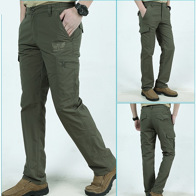 Men's Cargo Pants Hiking Pants Trousers Tactical Pants Military Summer