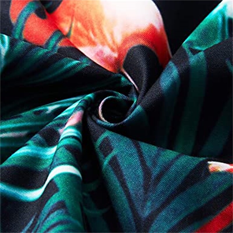 Men's Two Pieces Set Hawaiian Shirt Aloha Shirt Floral Turndown 3D Pri