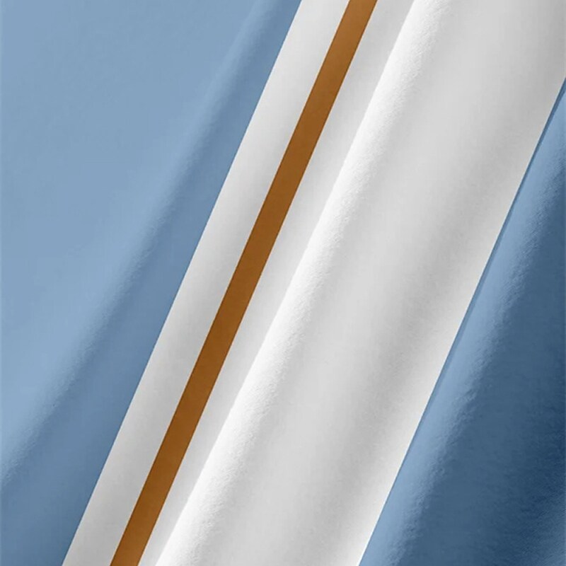 Men's Bowling Button Up Summer Shirt Short Sleeve Patchwork Turndown D