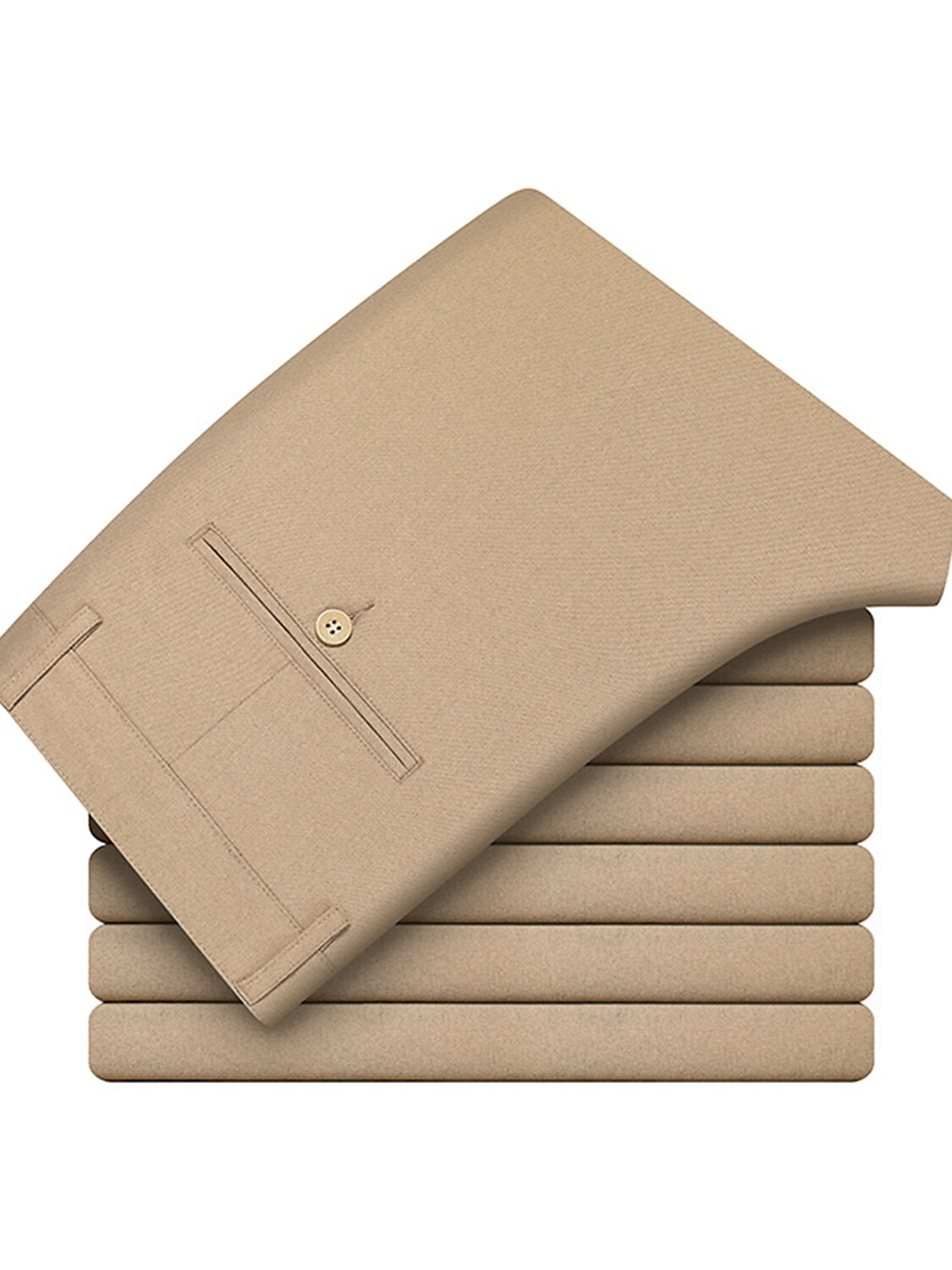 Men's Chinos Chino Pants Pocket Plain Comfort Breathable Outdoor Daily Going out 100% Cotton Fashion Casual Trousers 