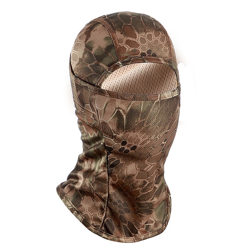 Men's Cycling Hunting Outdoor Snowboard UV Sun Protection Windproof Warm Quick Dry Camo Face Mask