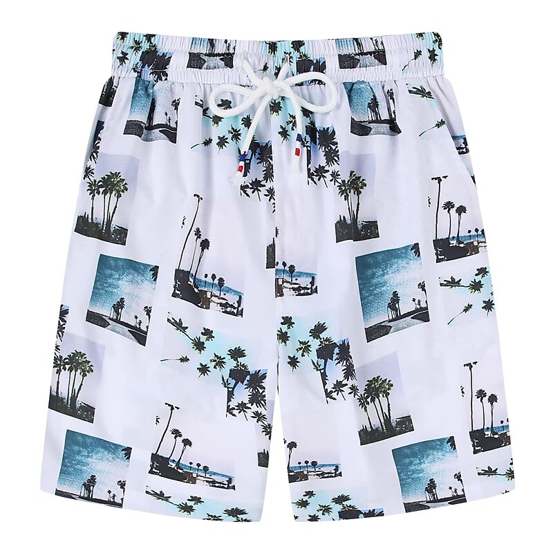 Men's Two Pieces Set Hawaiian Shirt Aloha Shirt Floral Turndown 3D Pri