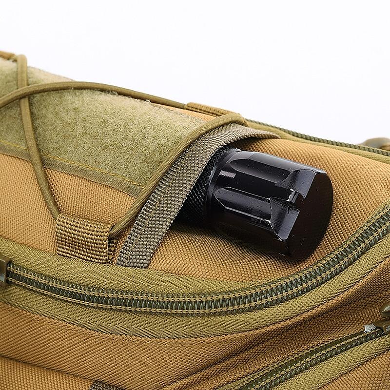 Waist Pack Outdoor Hiking Hunting Fishing Climbing Tactic Muti-pockets Wear Resistant Camo Breathable Multifunctional Fanny Pack