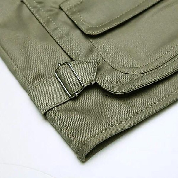 Men's Outdoor Fishing Hunting Camping Wear Resistant Comfortable Breathable Muti-pockets Plain Sleeveless Vest