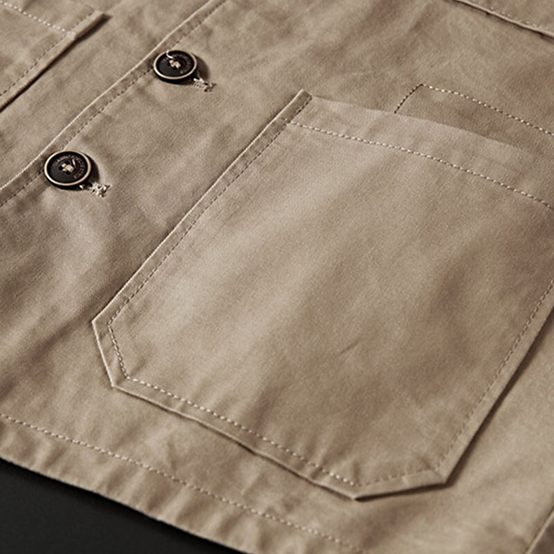 Men's Outdoor Vacation Fishing Camping Breathable Lightweight Comfortable Pockets Plain Sleeveless Gilet