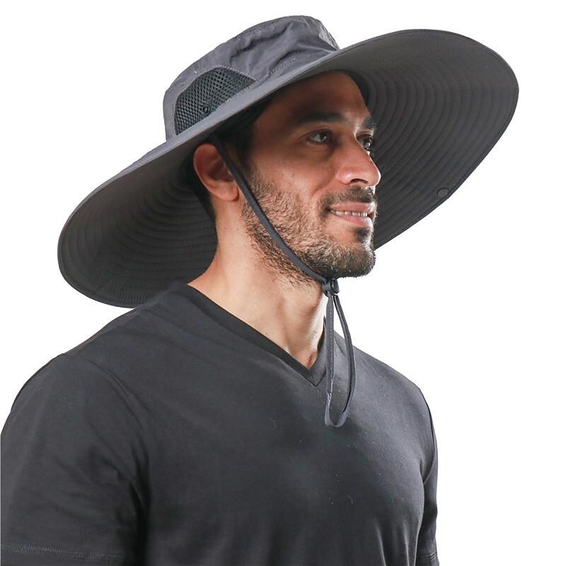 Men's Outdoor Climbing Camping Vacation Hiking Sun protection UV Protection Breathable Lightweight Sunhat