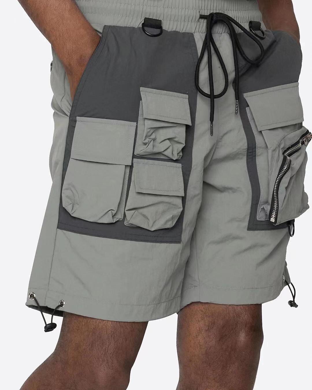 Men's Cargo Hiking Fishing Climbing Outdoor Breathable Multi Pockets Quick Dry Soft Shorts