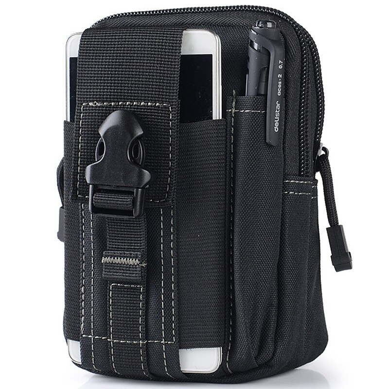 Fanny Pack Outdoor Hunting Hiking Camping Wear Resistant Multifunctional Comfortable Muti-pockets Plain Waist Pack