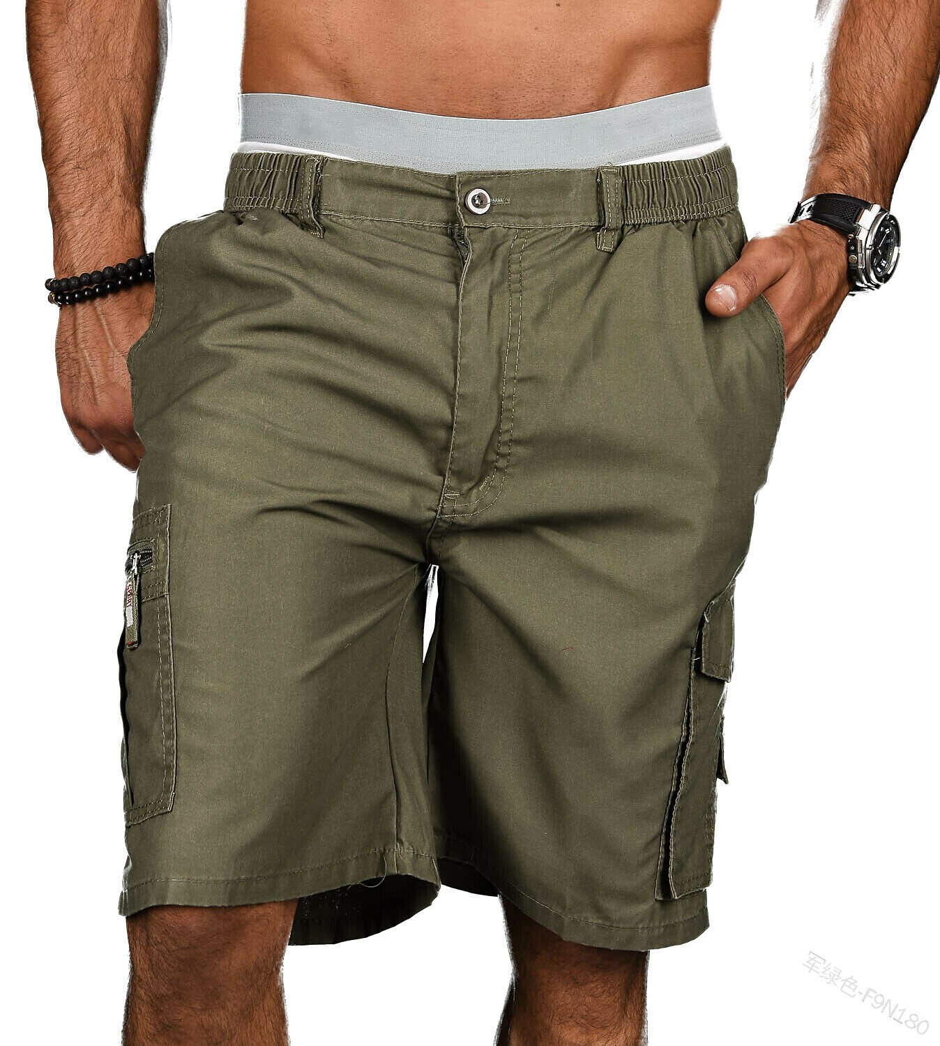 Men's Tactical Hiking Climbing Outdoor Beach Tactical Portable Breathable Lightweight Cargo Shorts