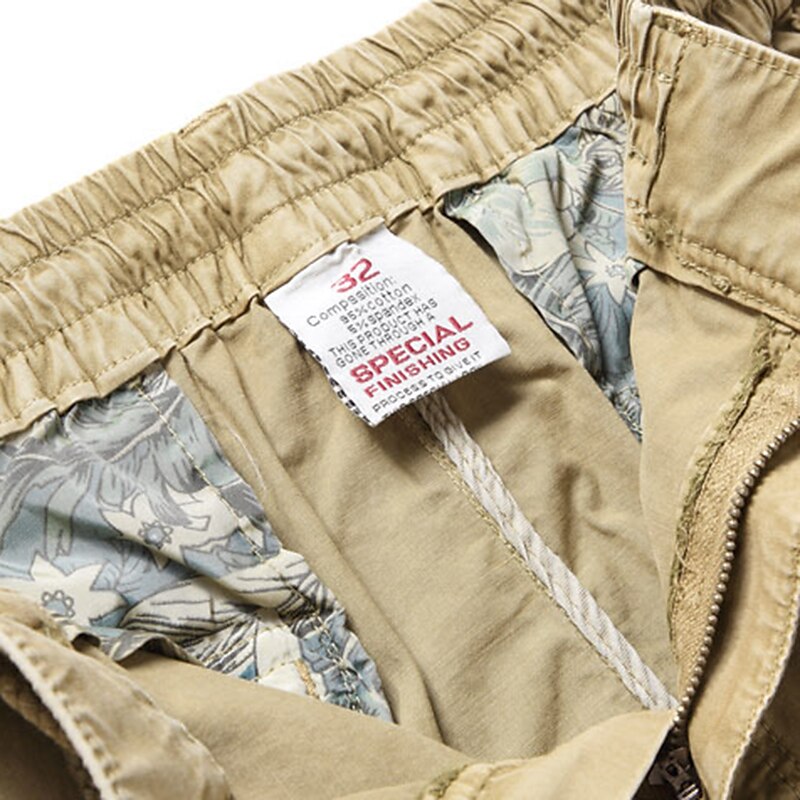 Men's Cargo Pants Cargo Trousers Zipper Pocket Plain Comfort Breathable Outdoor Daily Going out 100% Cotton Fashion Casual Black Wine