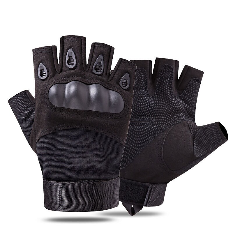 Bike Mountain Half Finger Anti Slip Breathable Shockproof Sweat wicking Sports Gym Silica Gel Gloves
