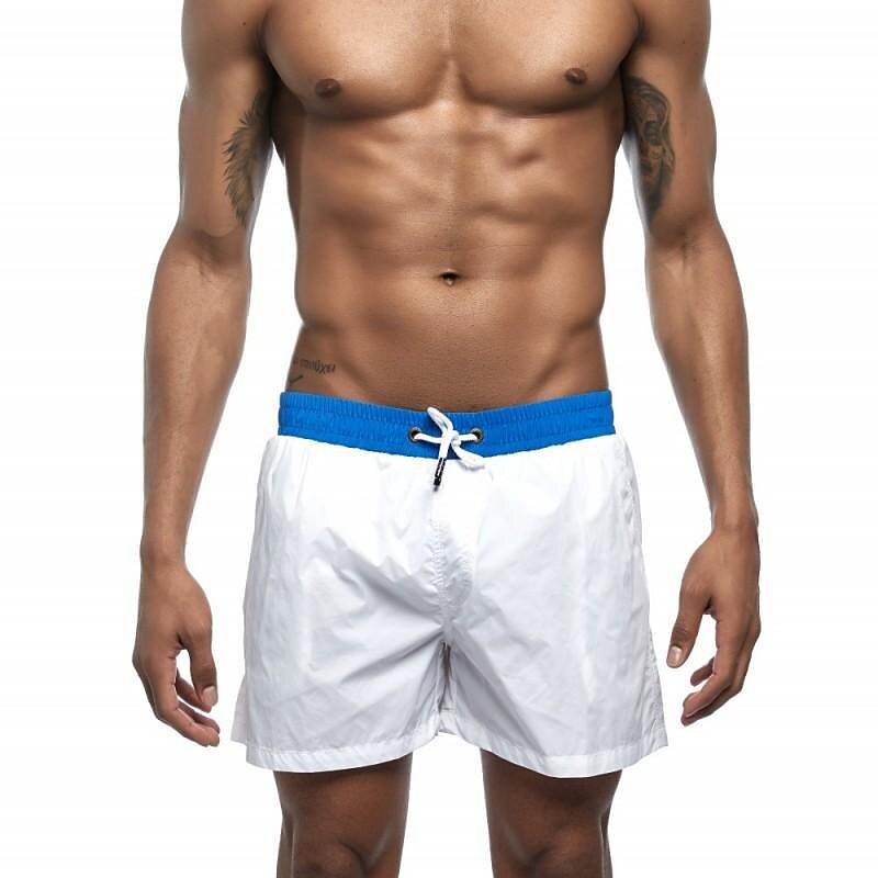 Men's Swim Beach Sports Lightweight Quick Dry Water Proof Drawstring Breathable Swimming Trunks Shorts