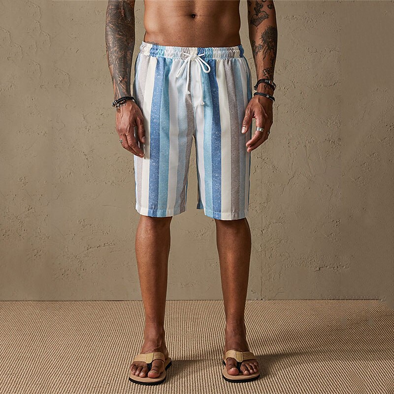 Men's Beach Holiday Street Casual Comfortable Breathable Elastic Soft Shorts