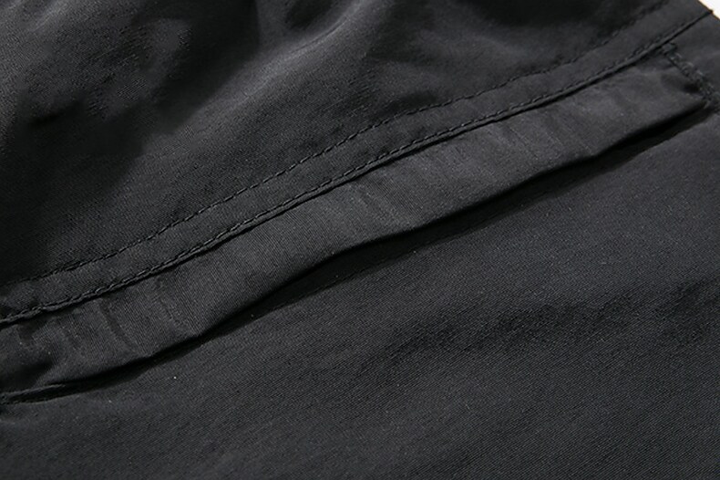 Men's Hiking Outdoor Casual Convertible Waterproof Breathable Quick Dry Sweat-wicking Solid Color Trousers