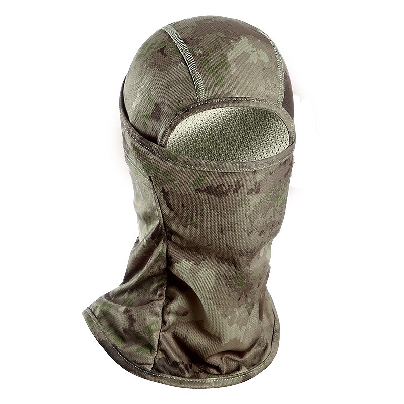 Men's Cycling Hunting Outdoor Snowboard UV Sun Protection Windproof Warm Quick Dry Camo Face Mask