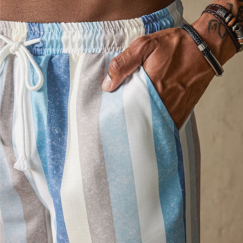 Men's Beach Holiday Street Casual Comfortable Breathable Elastic Soft Shorts