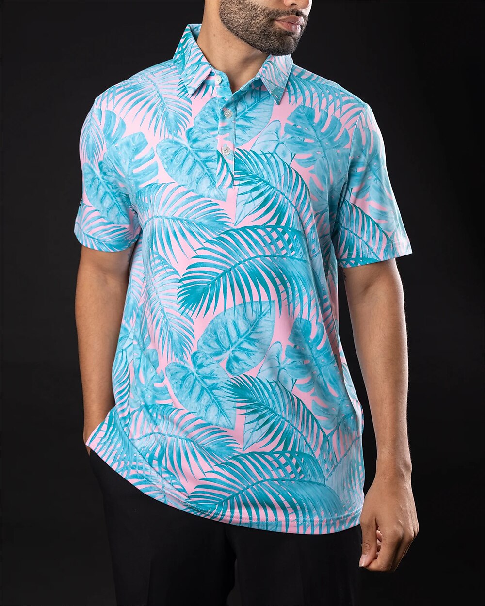 Men's Women's Matching polo Polo Shirt golf apparel Breathable Quick Dry Lightweight Top Printed Summer Golf