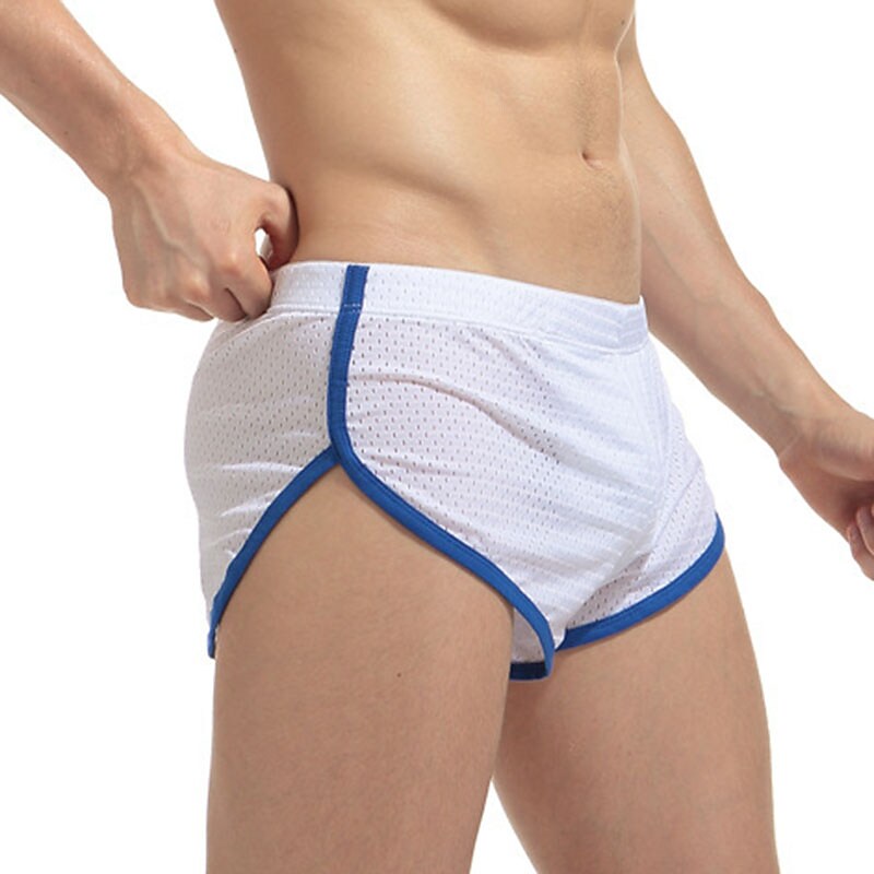 Men's Outdoor Runing Sport Swimming Breathable Mesh Comfortable Light Plain Shorts