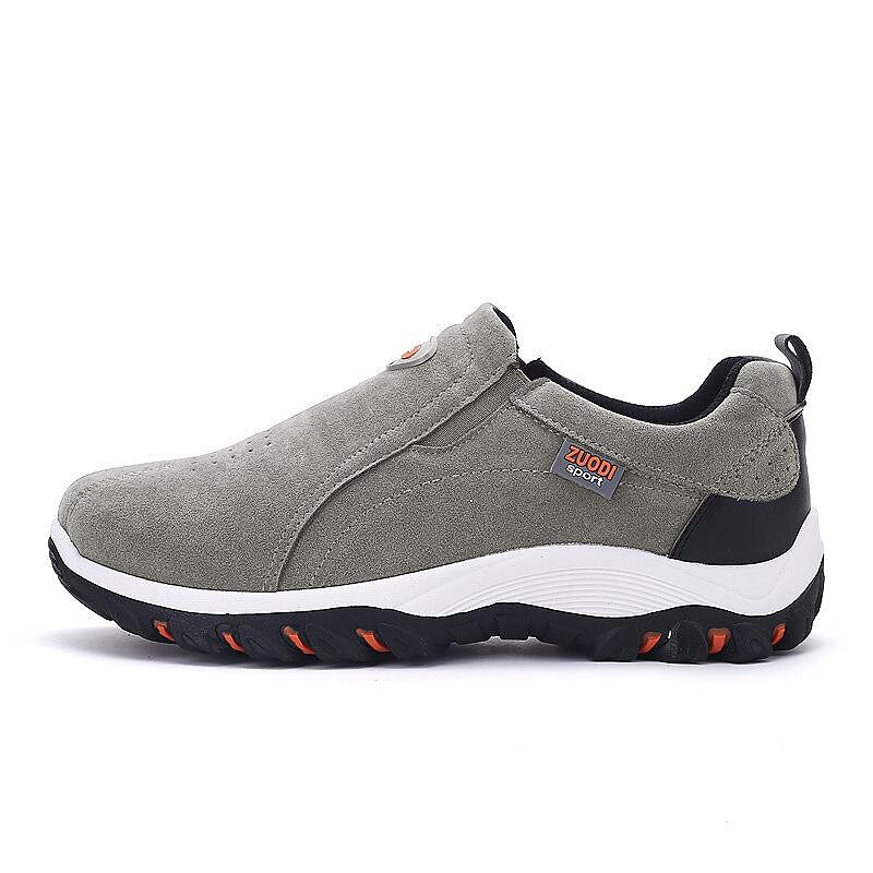 Men's Sneakers Hiking Shoes Shock Absorption Breathable Wearable Lightweight Hiking Outdoor Rubber Summer Spring