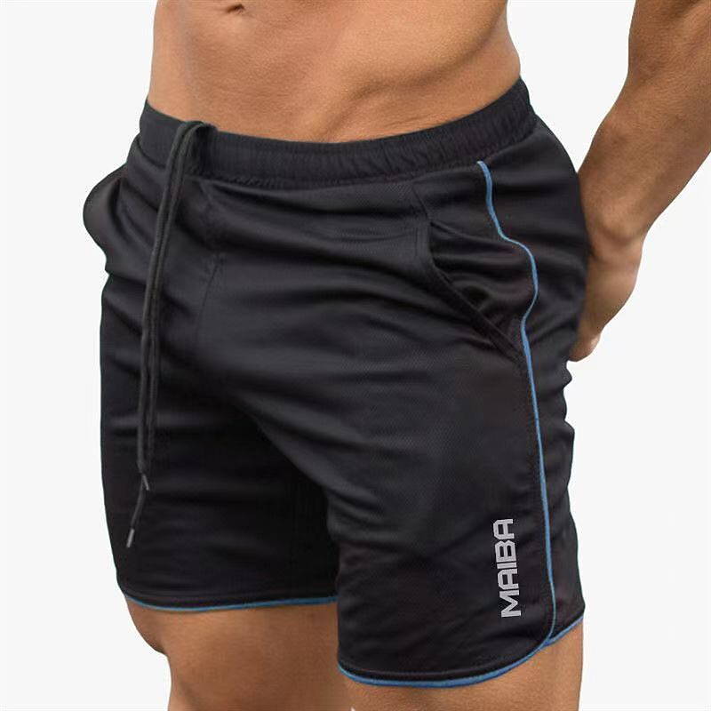 Men's Outdoor Runing Sport Fitness Breathable Light Comfortable Pockets Plain Shorts